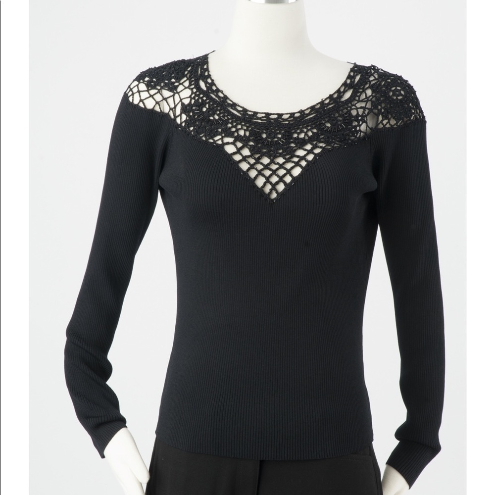 Sweater long sleeve knit